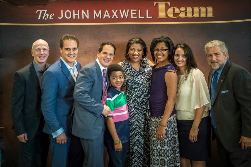 Tomorrow's leader's, Dr. Eurydice's children, with John Maxwell Team mentors